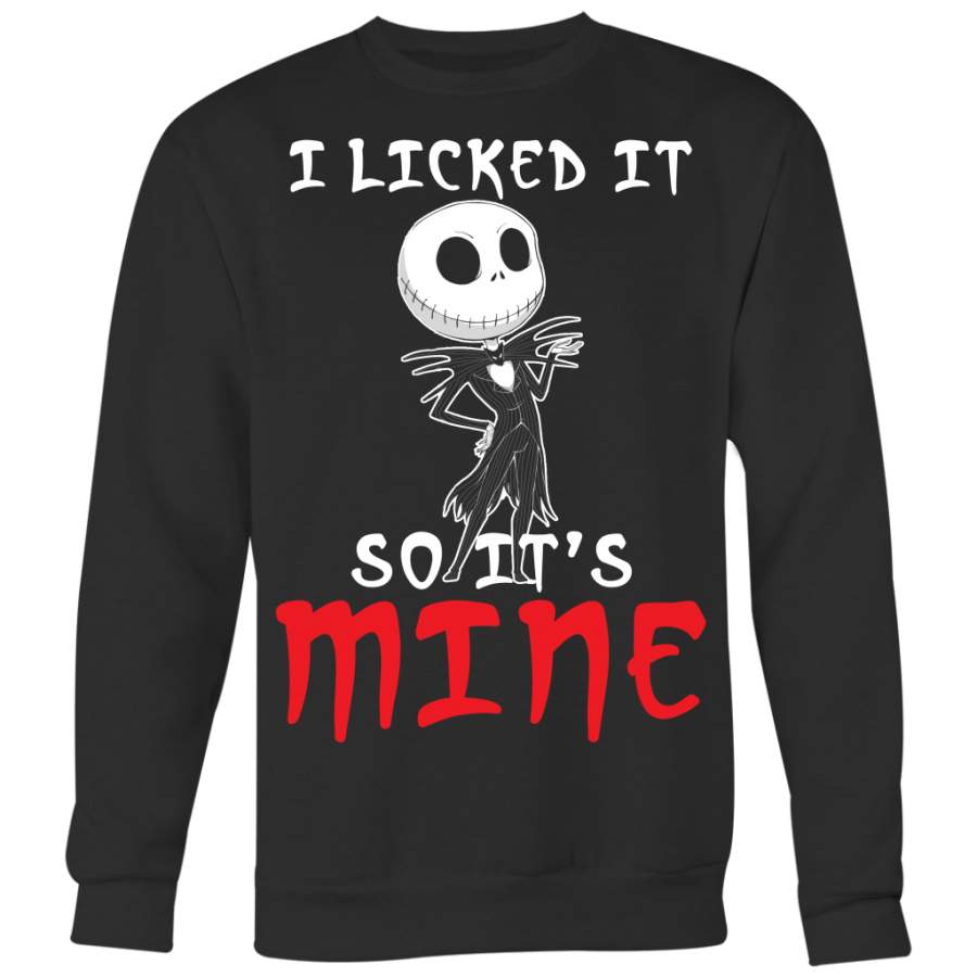 I Licked It It’s So Mine Shirt, The Nightmare Before Christmas Shirt