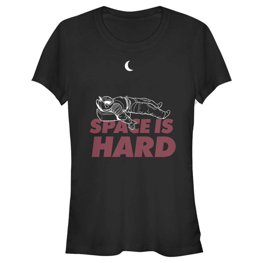 Space Force Junior’s Space is Hard Astronaut  T Shirt