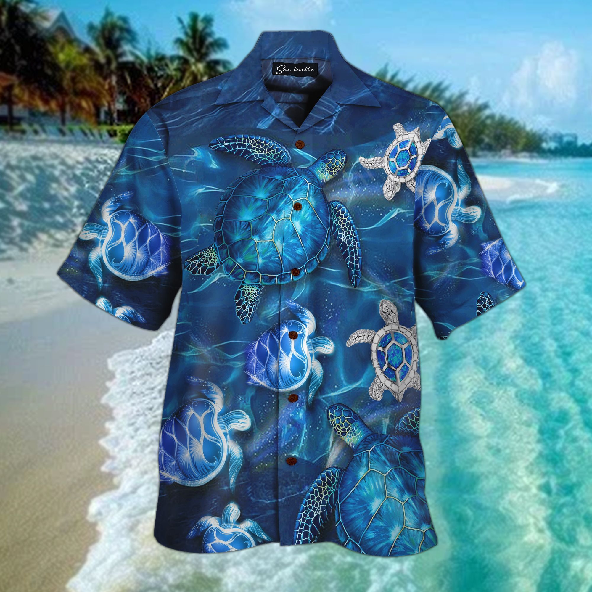 Sea Turtle All Over Printed Hawaii Shirt And Short Ha44786