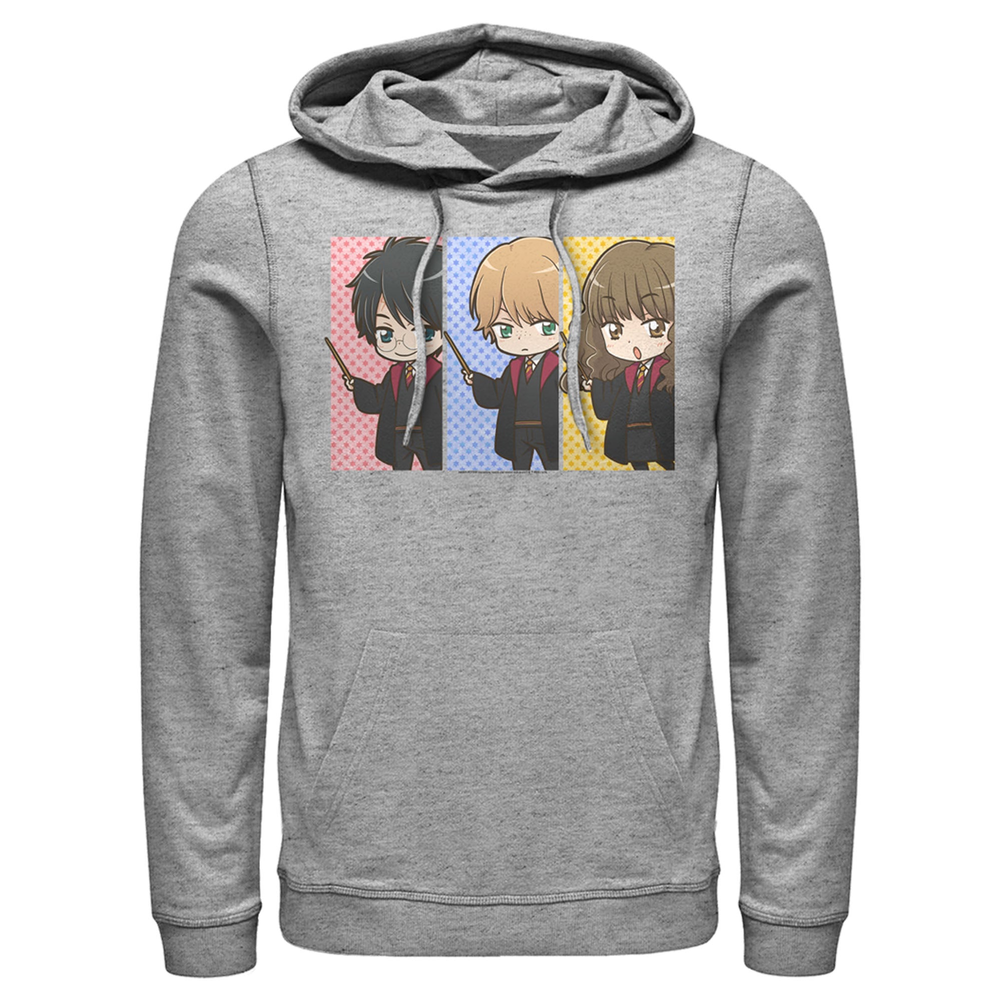 Men’S Harry Potter Anime Best Friends Pull Over Hoodie