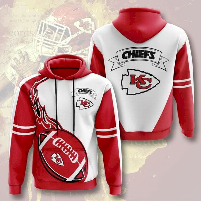 Kansas City Chiefs Hooded For Chiefs Fan5 Unisex 3D Hoodie Gift For Fans