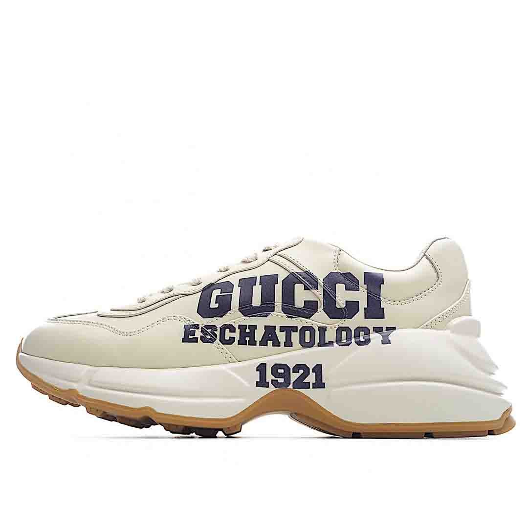 Gucci Rhyton Eschatology 1921 Print Shoes Sneakers SNK472537352