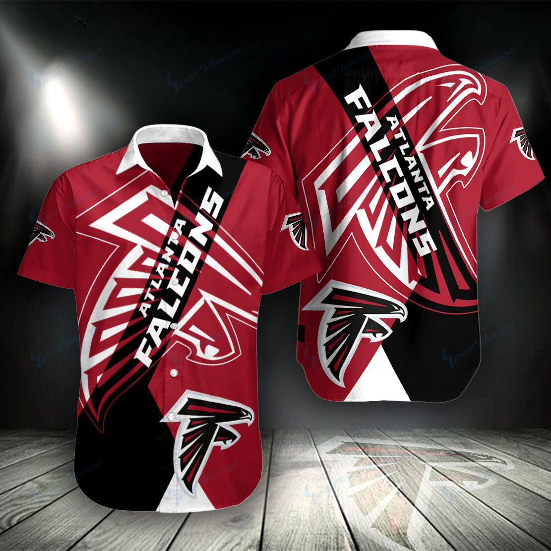 Atlanta Falcons Button Shirt Bg891