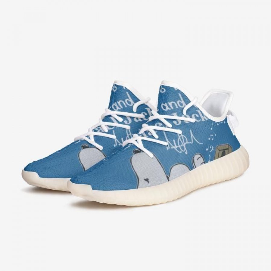 6  Sometimes I need to be alone and listen to Michael Jackson blue Unisex Lightweight Sneaker YZ