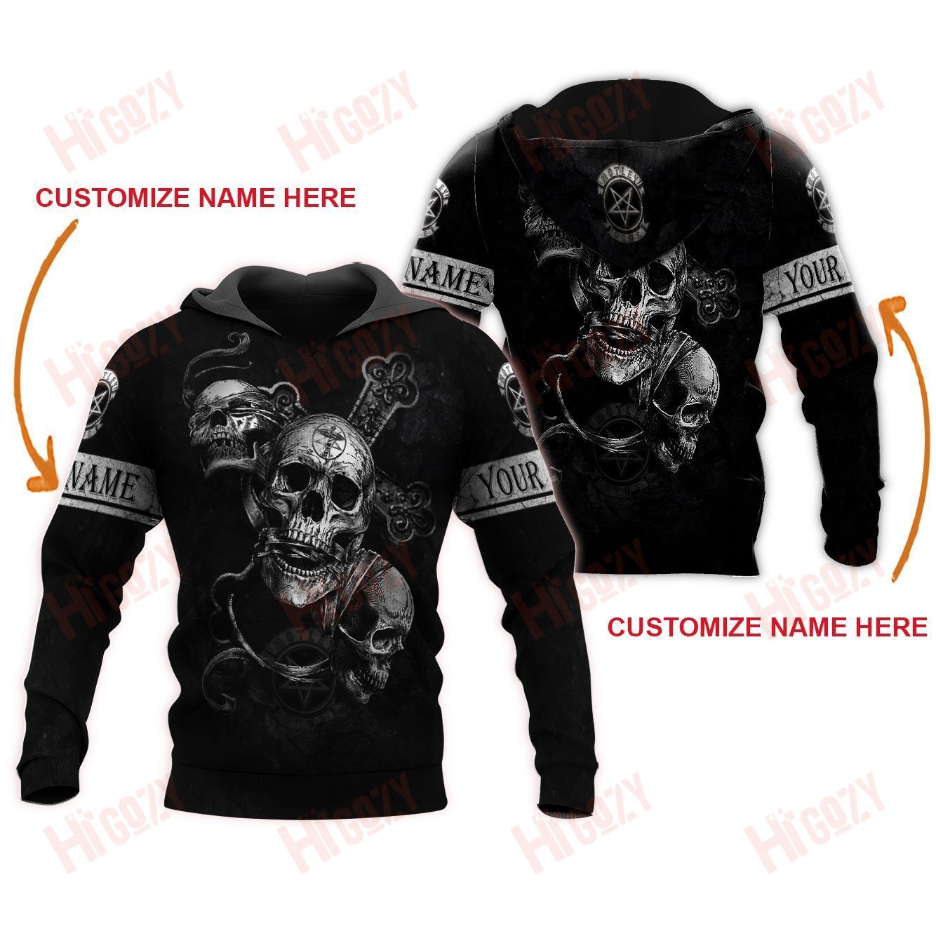 Mötley Crüe Hoodie 3D, Motley Crue 3D All Over Printed Clothes - V443