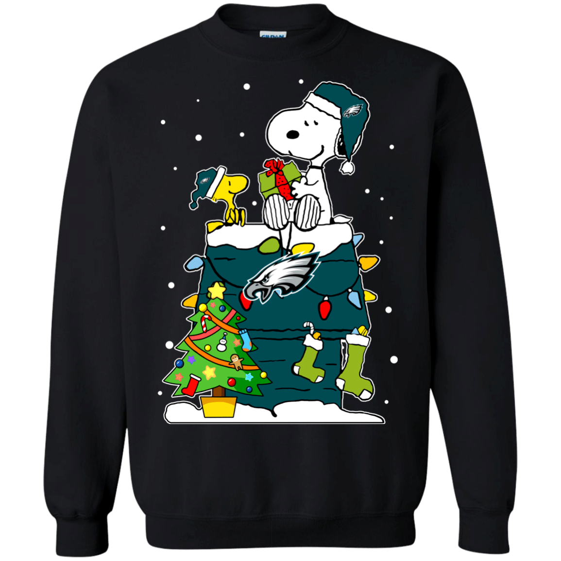 Check out this awesome Philadelphia Eagles Snoopy Ugly Christmas Sweaters Shirts