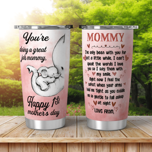 Mother’S Day Elephant For Mom Gift For Mother’S Day For Mom From Daughter For Mom From Son All Over Print 3D Tumbler