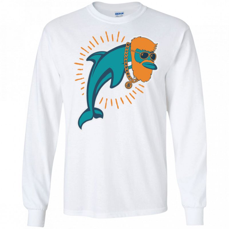 Fitz The Magic Dolphins Miami Ryan Fitzpatrick Long Sleeve Shirt