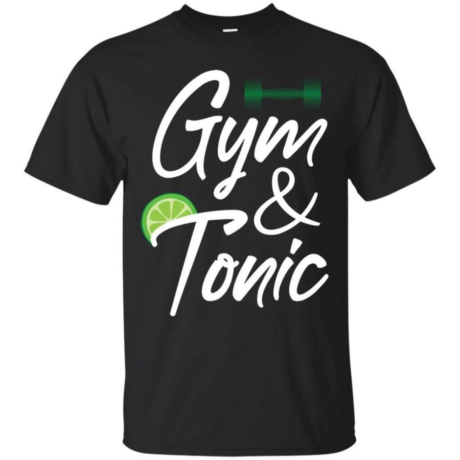 AGR Slayingit Gym  Tonic Workout Slogan Tshirt Jaq T-shirt