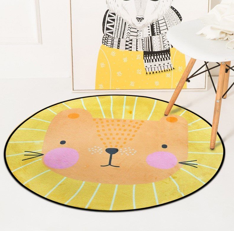 Yelow Cat GE3909 Round Rug  CYSI2907