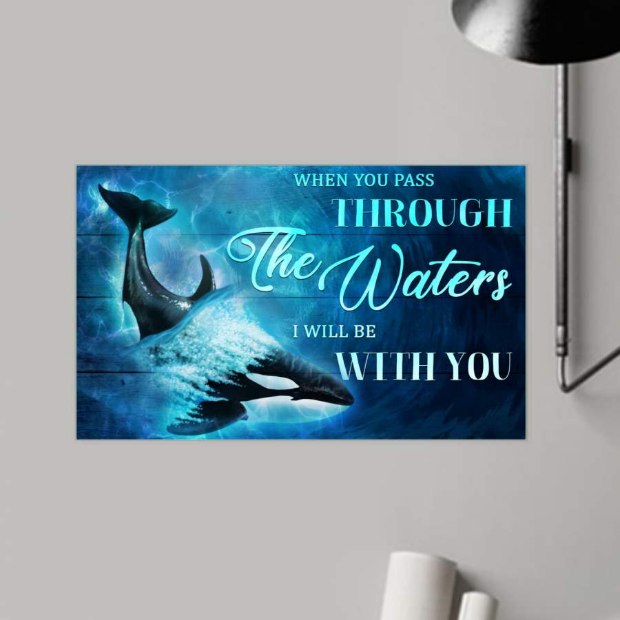 Orcas – I Will Be With You – Poster