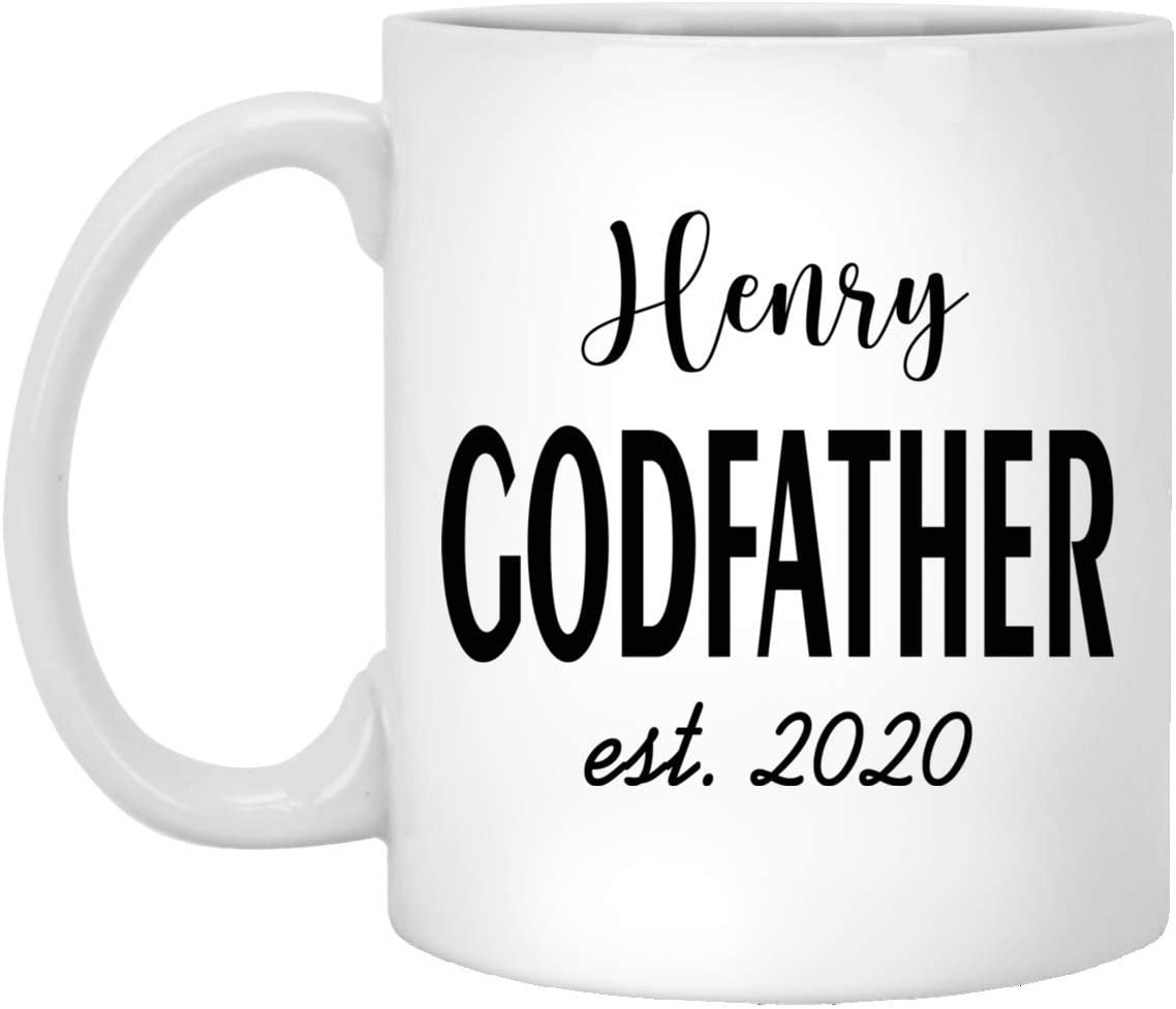 New Godfather Mug – Father’S Day Mug – Father’S Day Gift – Godfather Coffee Mug – Gift For Dad – Personalized Gift For Dad – Custom Dad Mug 11Oz