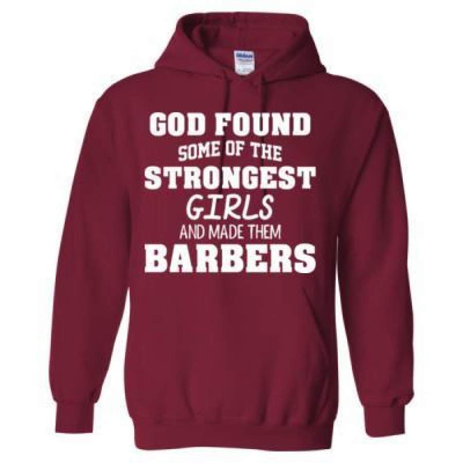 AGR God Found Some Of The Strongest Girls And Made Them Barbers – Heavy Blend™ Hooded Sweatshirt