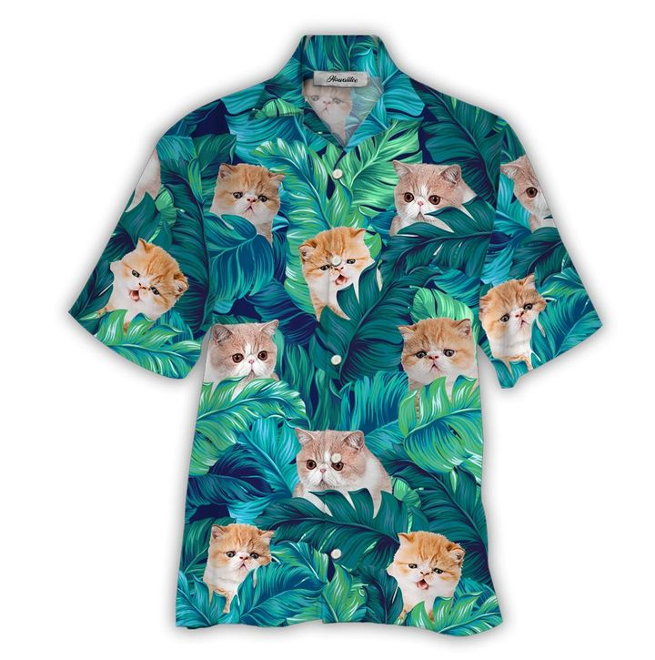 Exotic Cat Hawaiian Shirt | Unisex | Adult | Hw5725 – Jamestees Store
