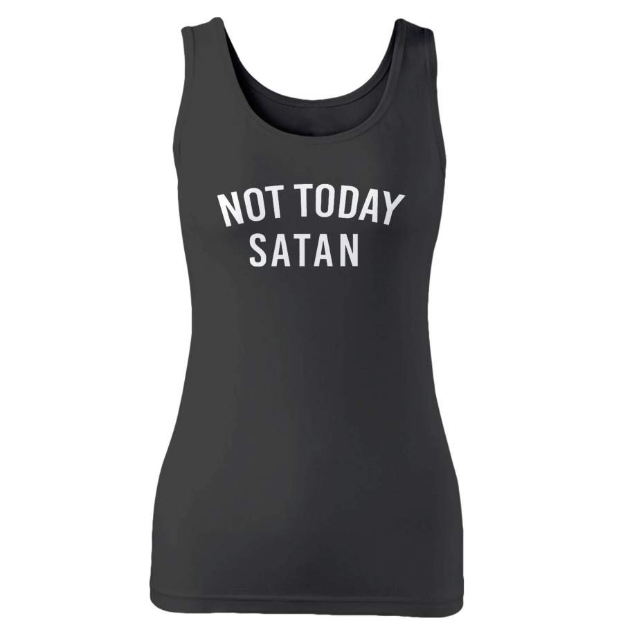 Not Today Satan Woman’s Tank Top