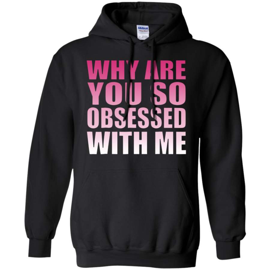 AGR Obsessed With Me Pink Gradient Graphic Hoodie