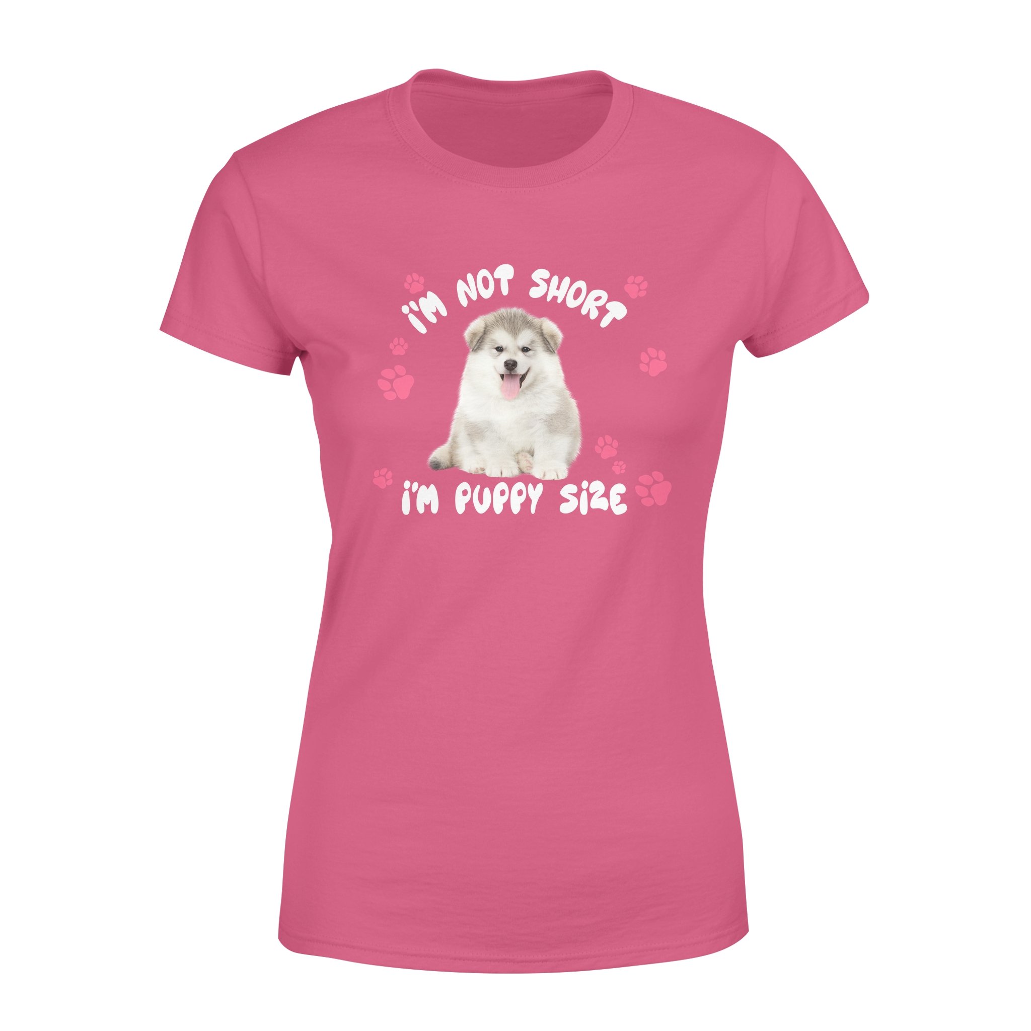 Puppy size Alaskan – Standard Women’s T-shirt –  Gift for you, gift for her, gift for dog lover, gift for alaska lover