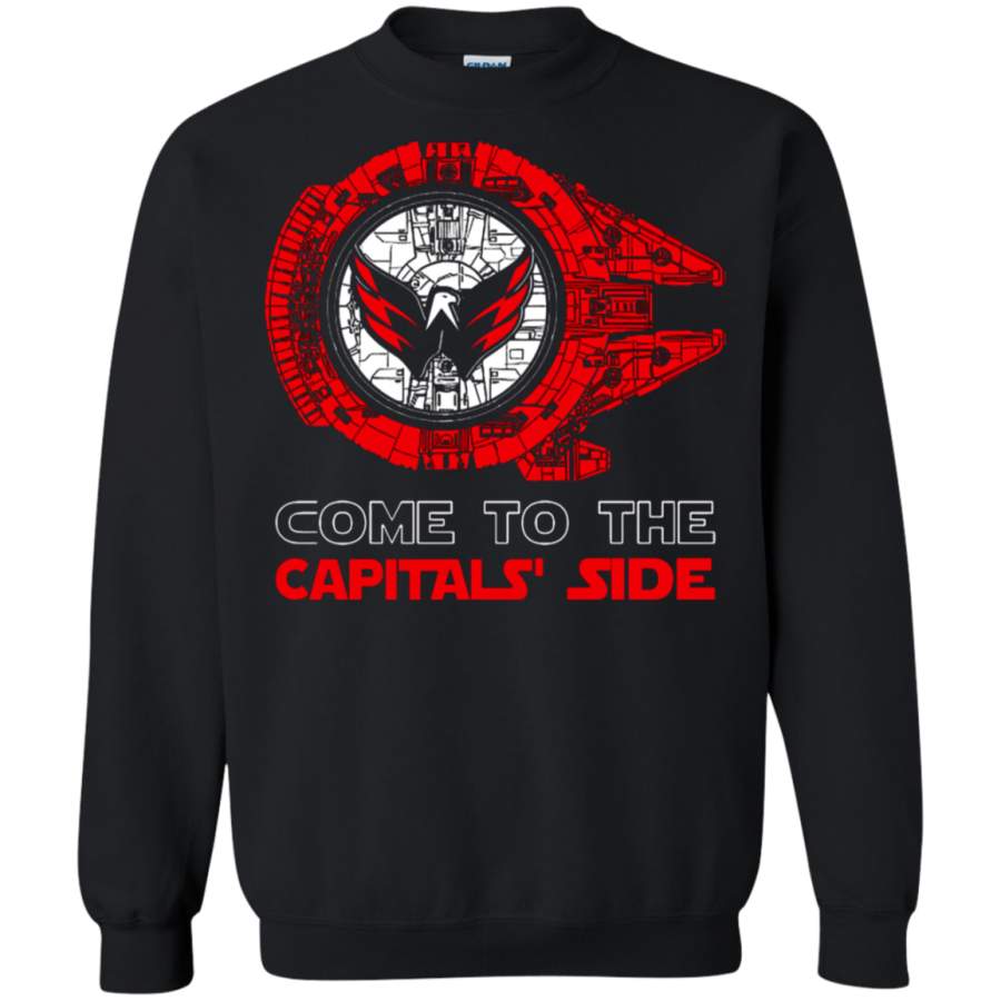 AGR Come To The Washington Capitals Side Millennium Falcon Sweatshirt