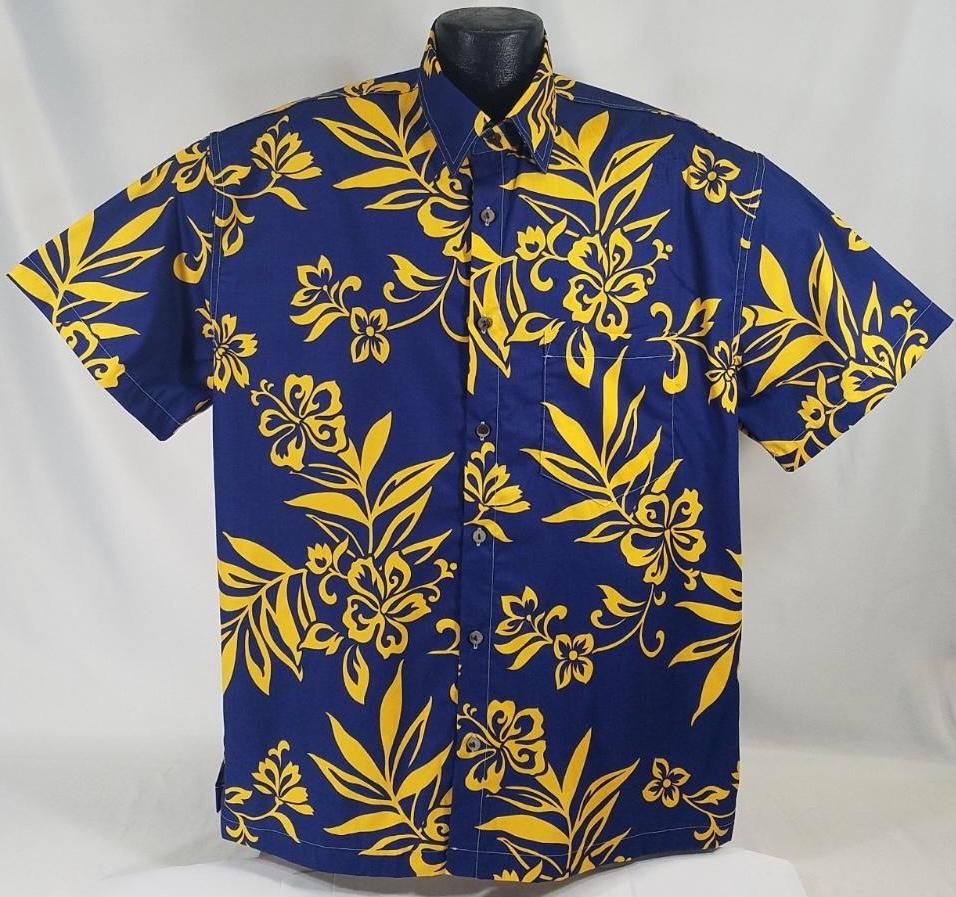 Floral Blue Nice Design Hawaii Shirt Ha96522