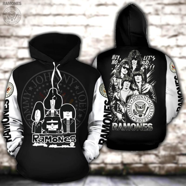Ramones 3D Graphic Unisex Hoodie S-5Xl Gift