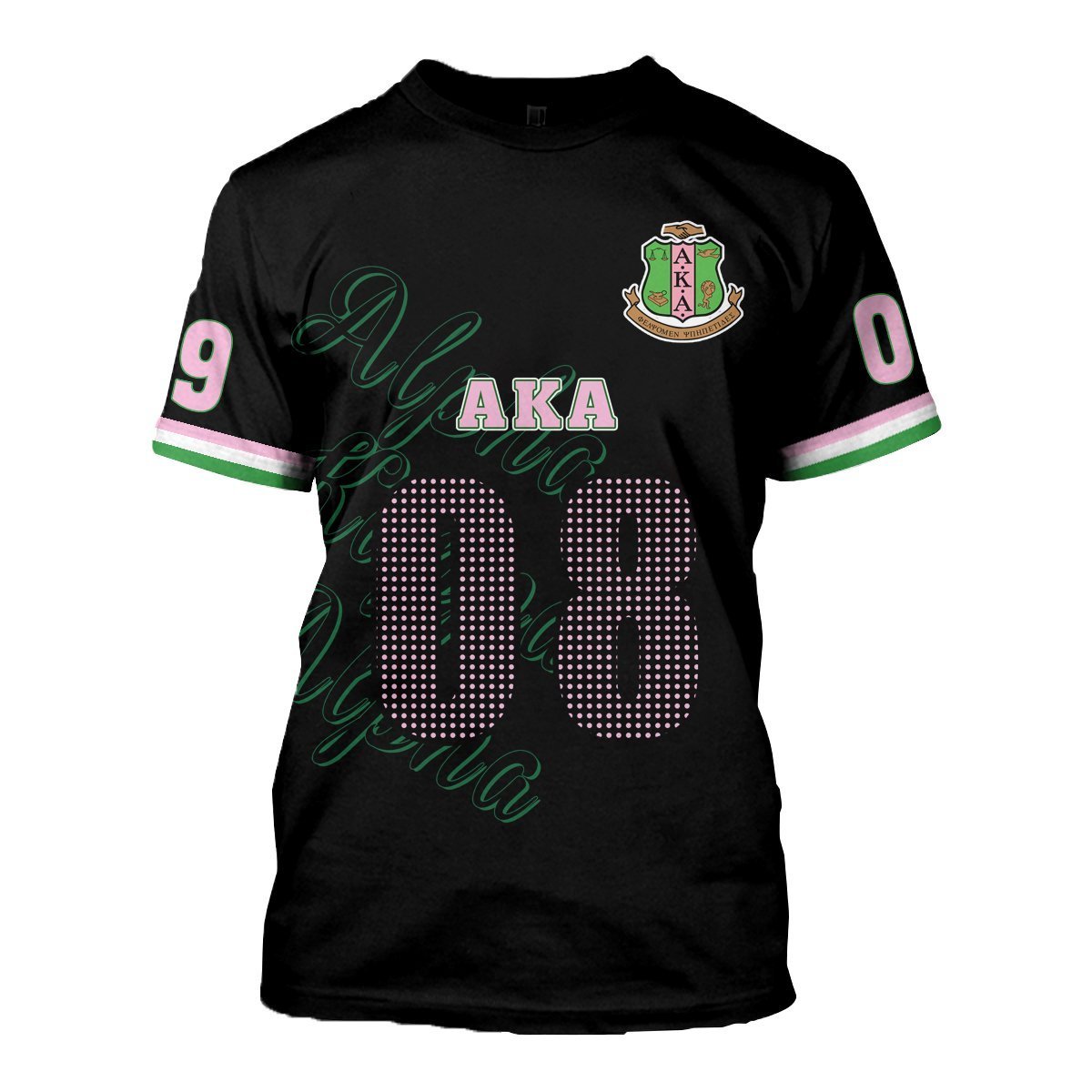 3D ALL OVER PRINTED ALPHA KAPPA ALPHA HOODIE 17820192