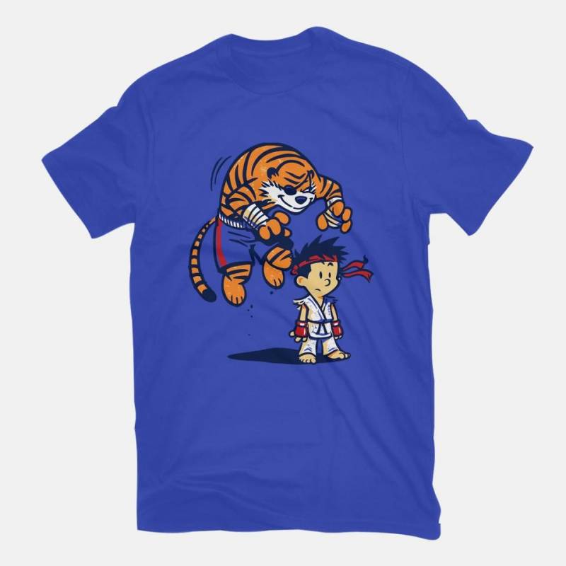 Crushtee basic tiger Gaming Tshirt Long Slleve Hoodie