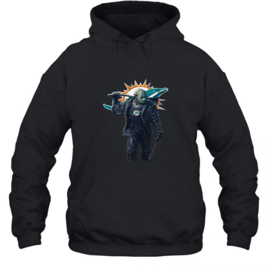 Jason Voorhees Miami Dolphins shirt Hoodie