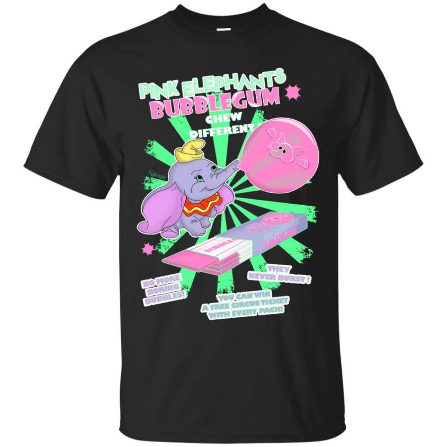 NEON – Pink Elephants Bubblegum T Shirt & Hoodie