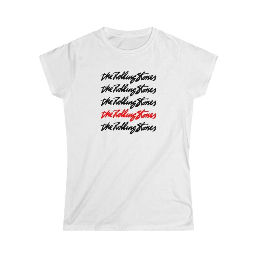 Women’s Rolling Stones 5x Softstyle Tee