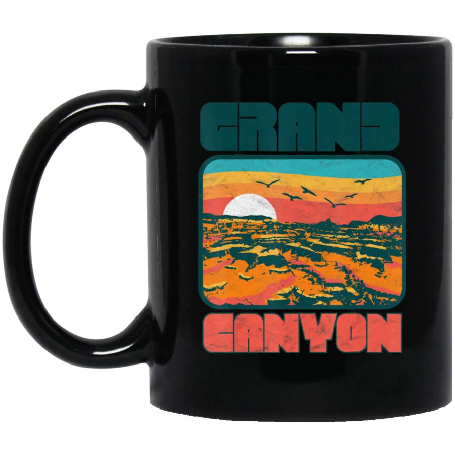 Vintage 80’s Grand Canyon Retro Vibe Graphic Coffee Mug