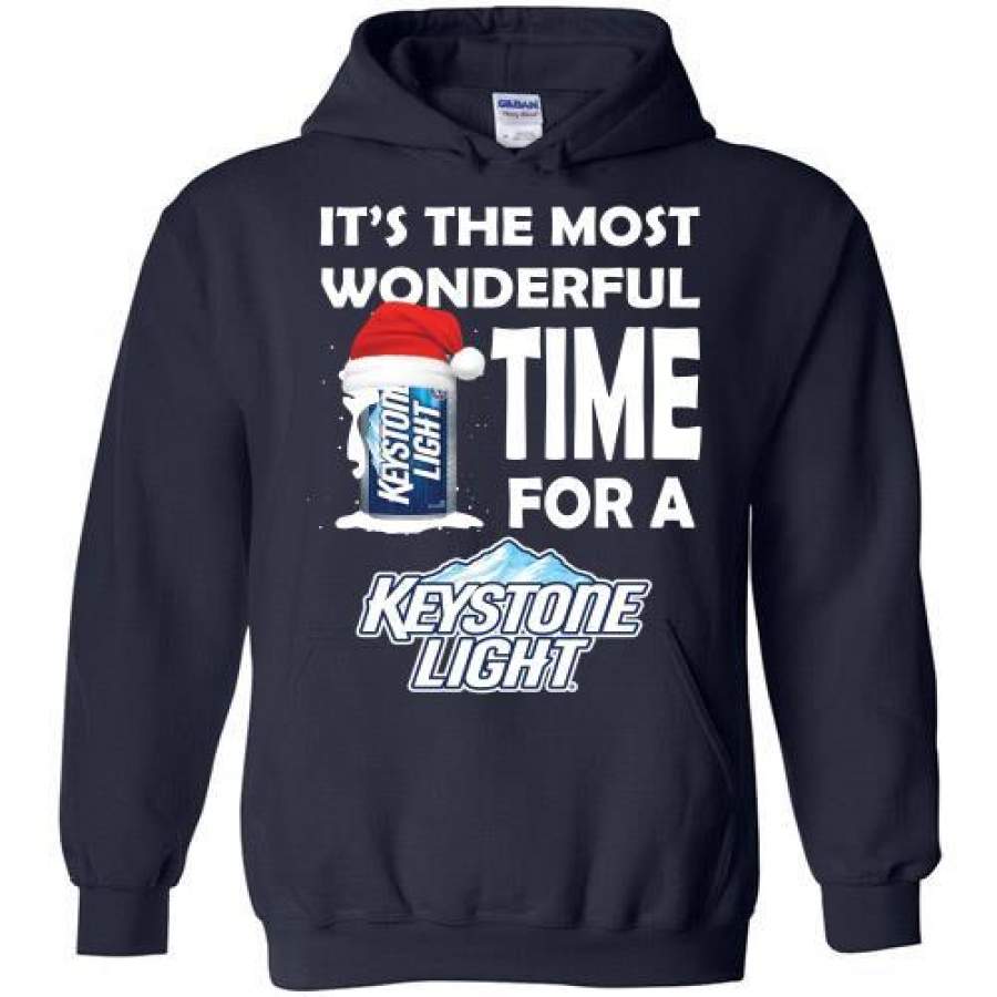 It’s the most wonderful time for a Keystone Light Christmas Hoodie