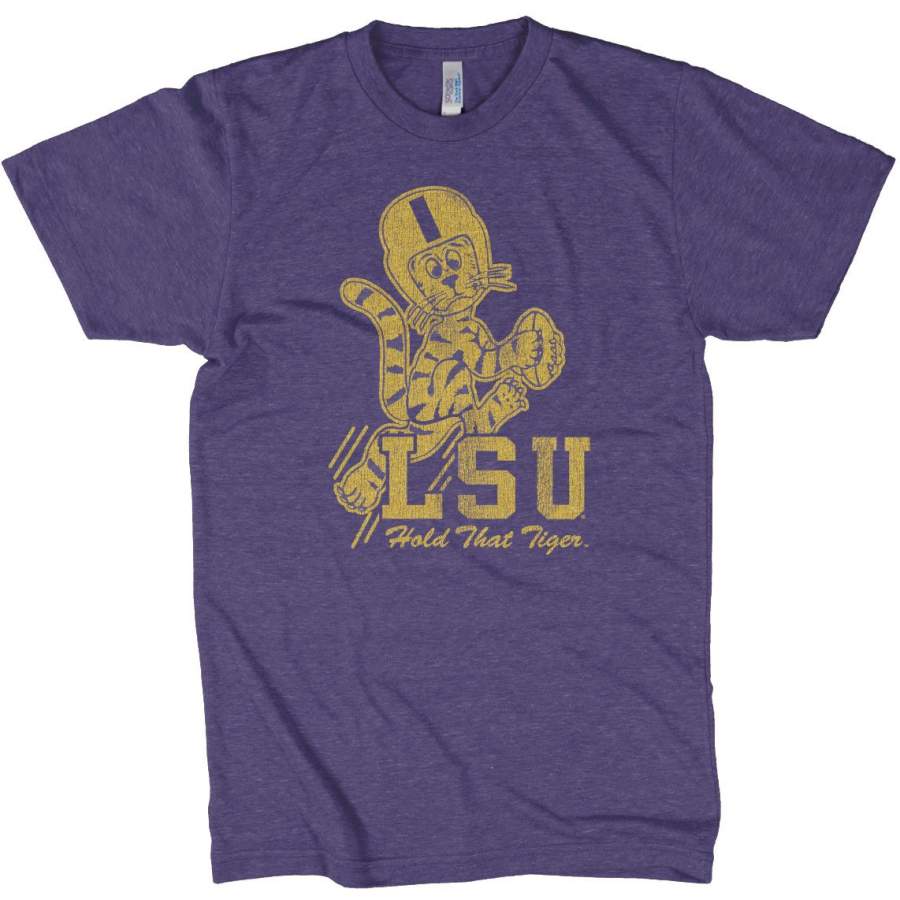 B&B Dry Goods LSU Tigers Hold That Tiger T-Shirt – Imperial Purple