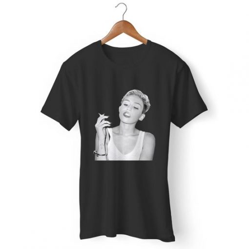 Miley Cyrus Smoke Man’s RS T shirt