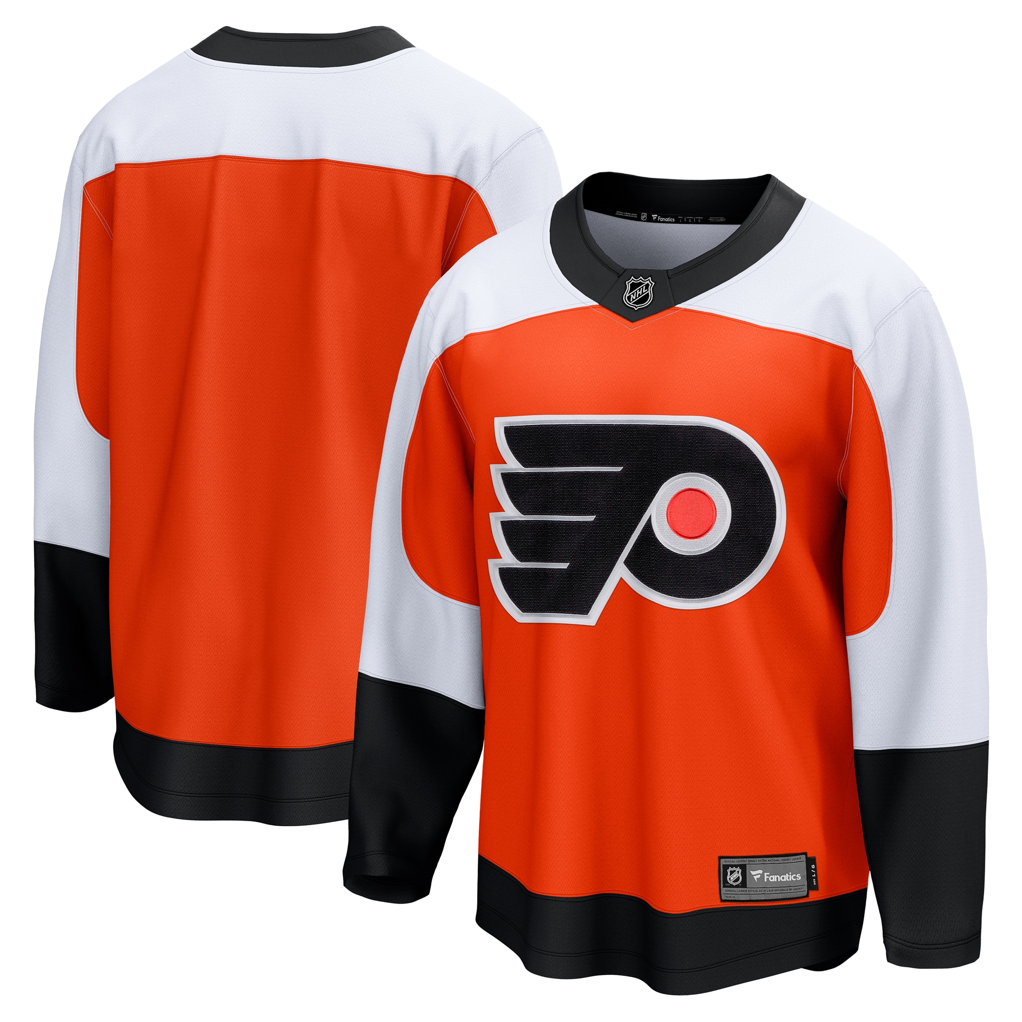 Philadelphia Flyers Branded Home Premier Breakaway Jersey – Burnt Orange