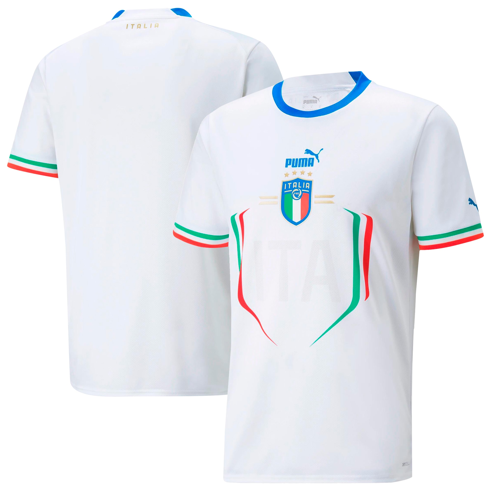 Italy National Team Youth 2022/23 Away Replica Jersey – White