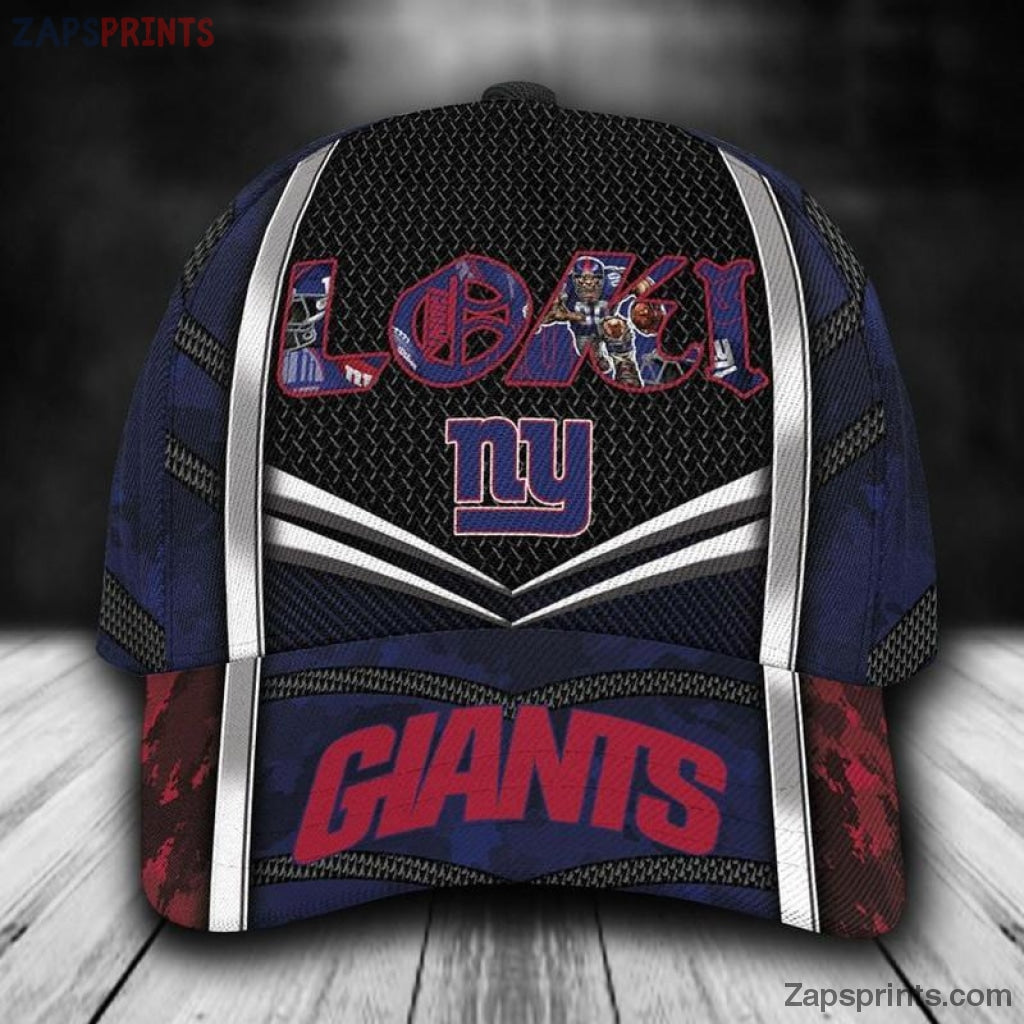 New York Giants Loki 3D Classic Cap Gift For Fan Football Lovers