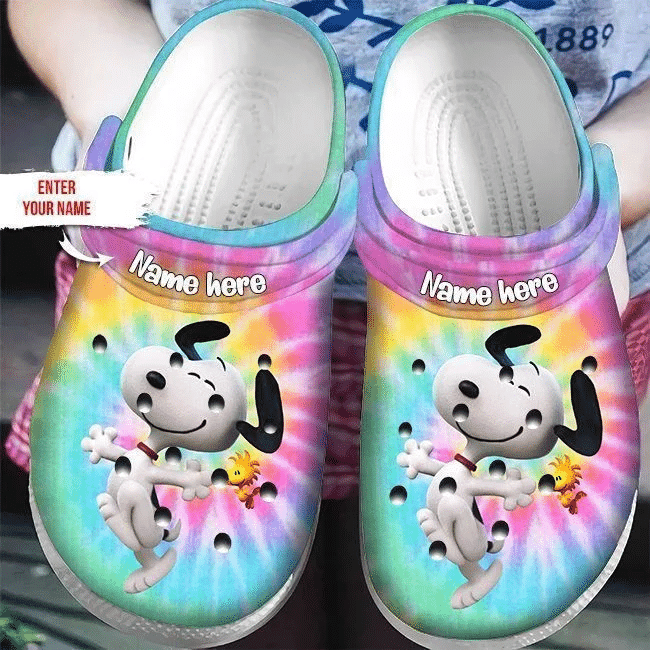 Snoopy And Woodstock Clog Shoes 2