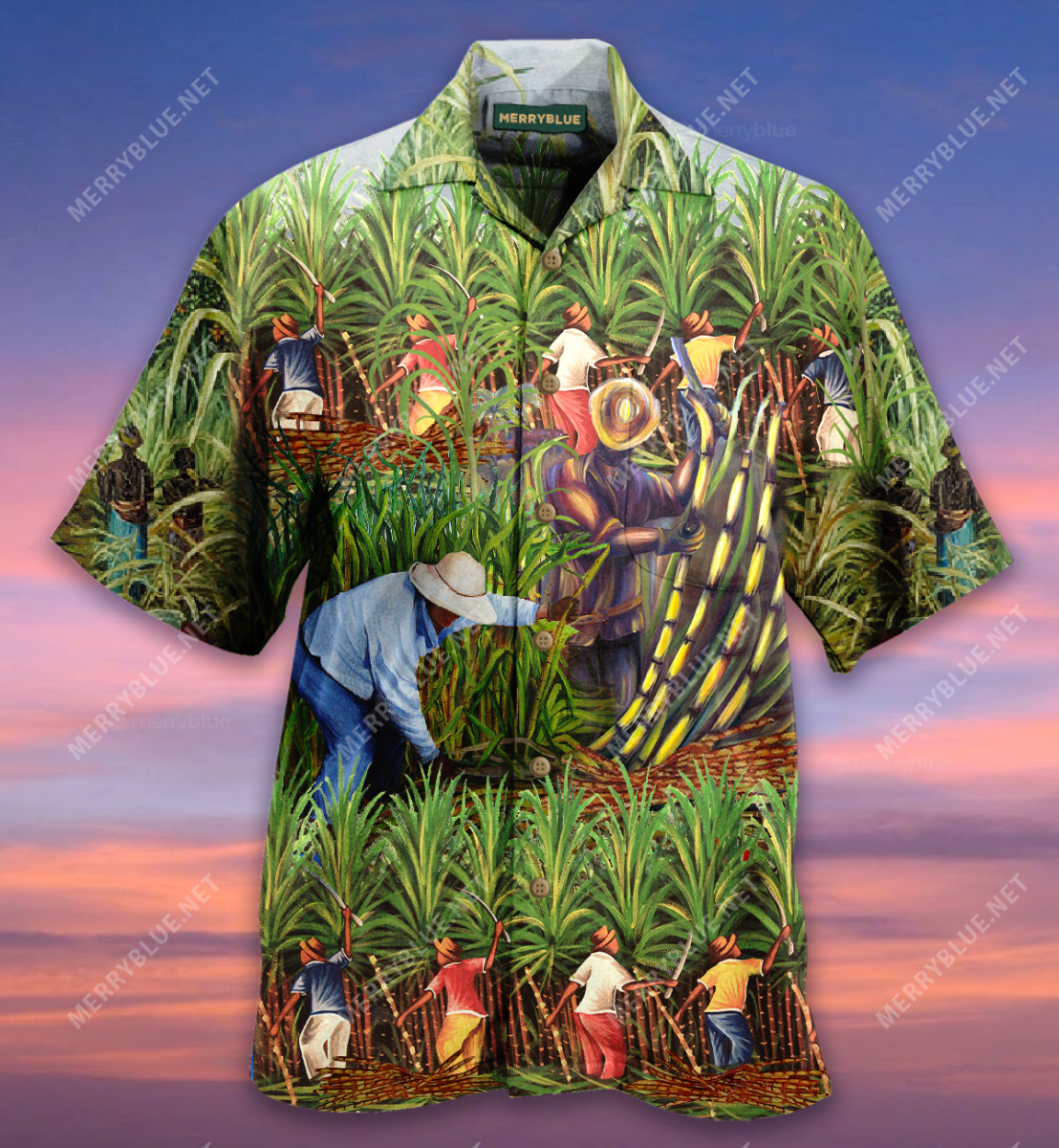 Be Like A Sugar Sugarcane Unisex Hawaiian Shirt