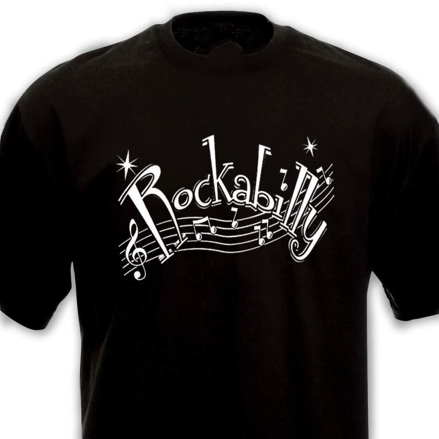 Rockabilly Rock’N’Roll Fifties 50’S 60’S Vintage Rockers Sun Retro Men’S T-Shirt