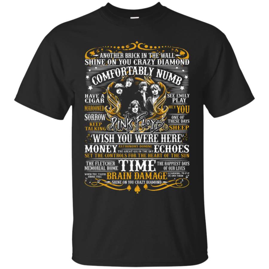 AGR All Time Together All Song Music Pink Floyd T-Shirt