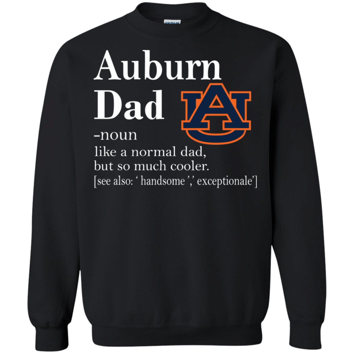 Auburn Tigers Like A Normal Dad But So Much Cooler shirt Sweatshirt