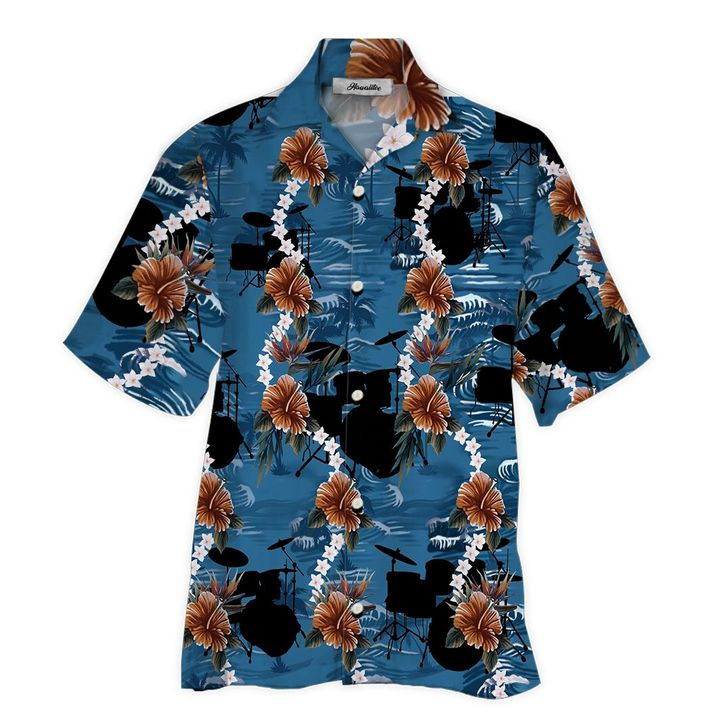 Drum Hawaii Shirt For Men Women Ha21408