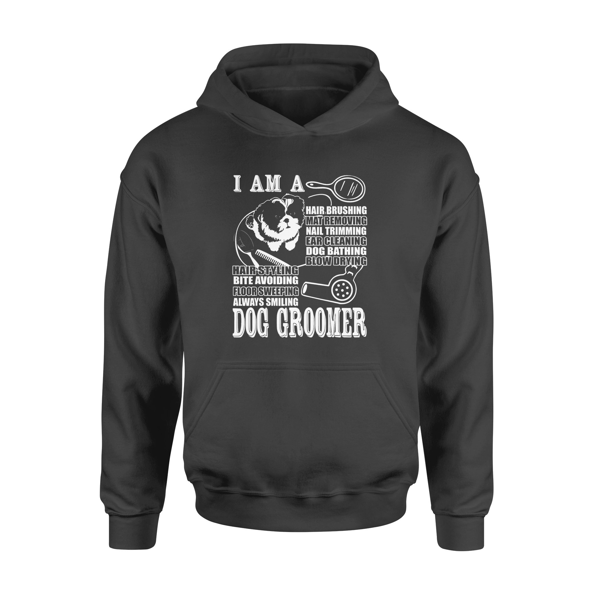 I’m A Dog Groomer Gift Pet Groomer – Premium Hoodie