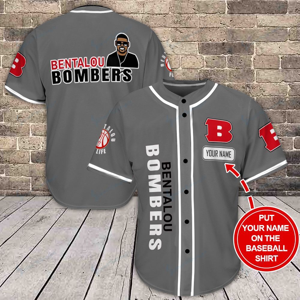 Bentalou Bomber’S Personalized Baseball Jersey Shirt 116