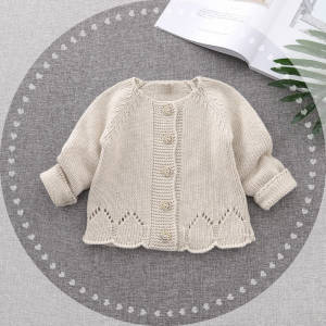 VIDMID Baby kids cardigan girls sweaters children’s spring autumn clothing girls baby casual coats girls cotton tops P6403 alx