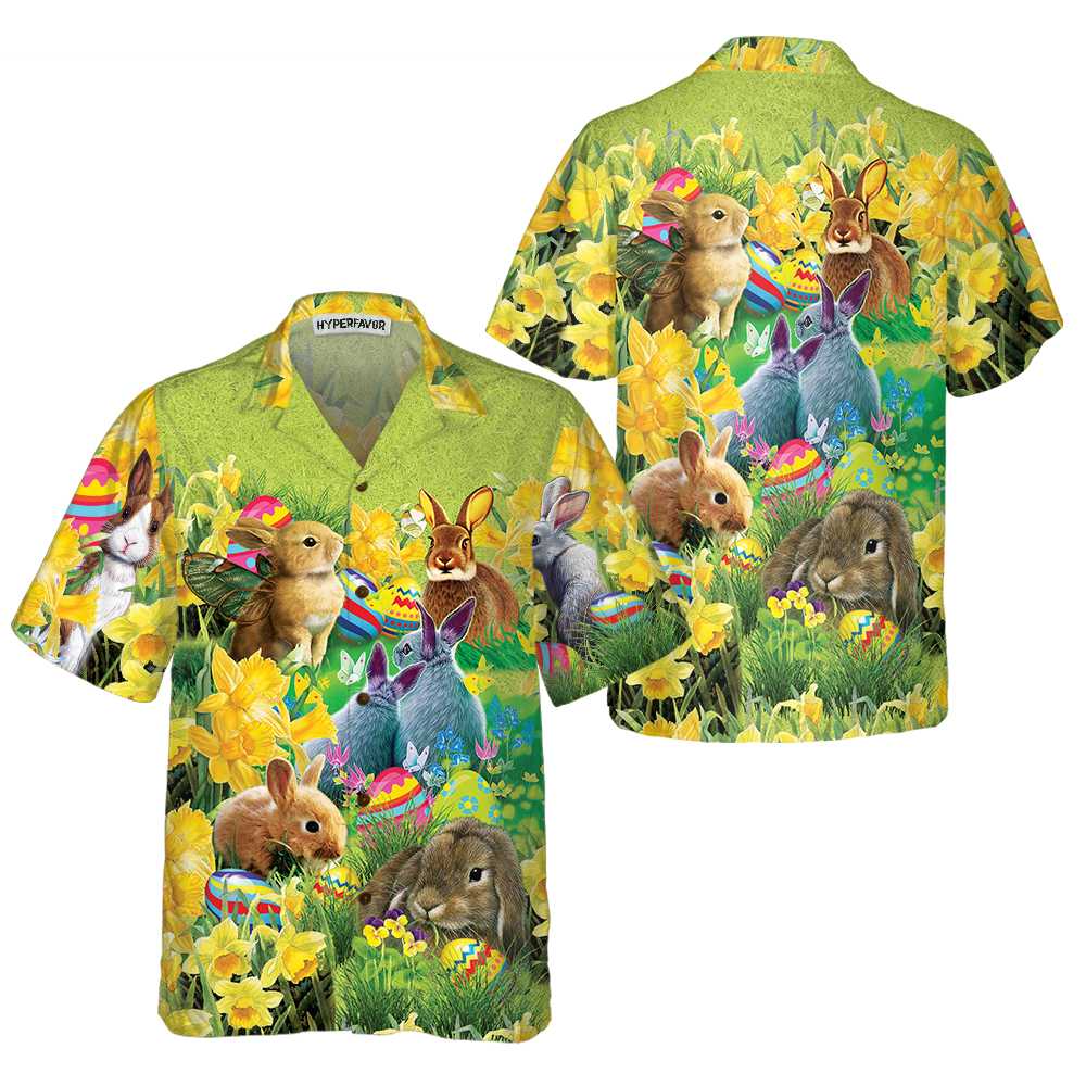 Easter Bunnies Hawaii Shirt For Men Women Ha88671