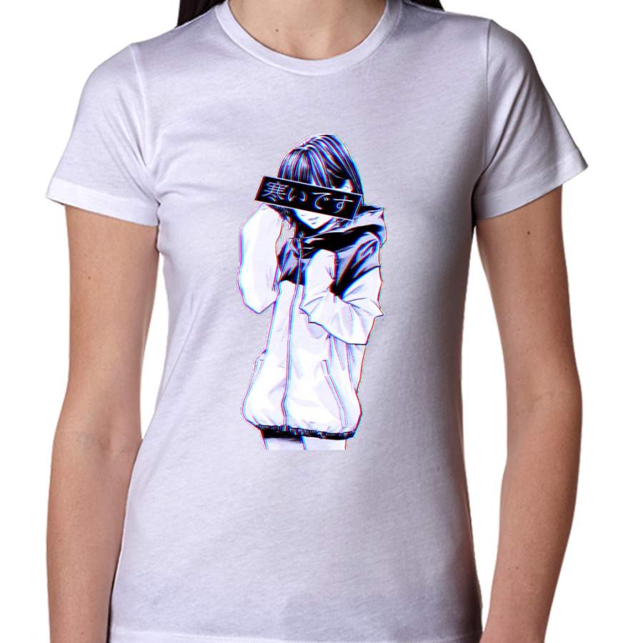 COLD – Sad Japanese Aesthetic Women T-Shirt