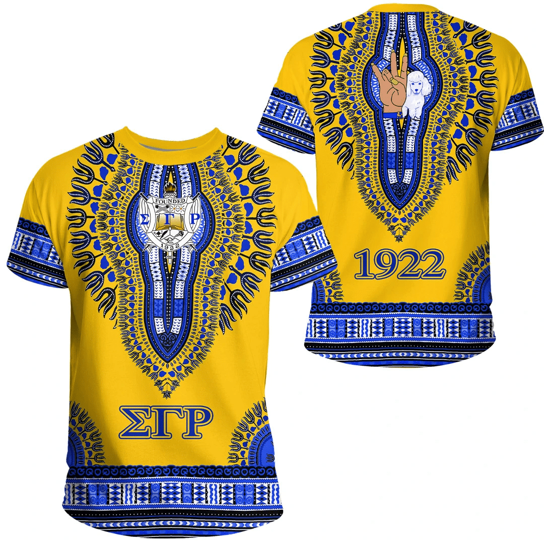 Africa Zone T-Shirt – Sigma Gamma Rho Dashiki T-Shirt A31