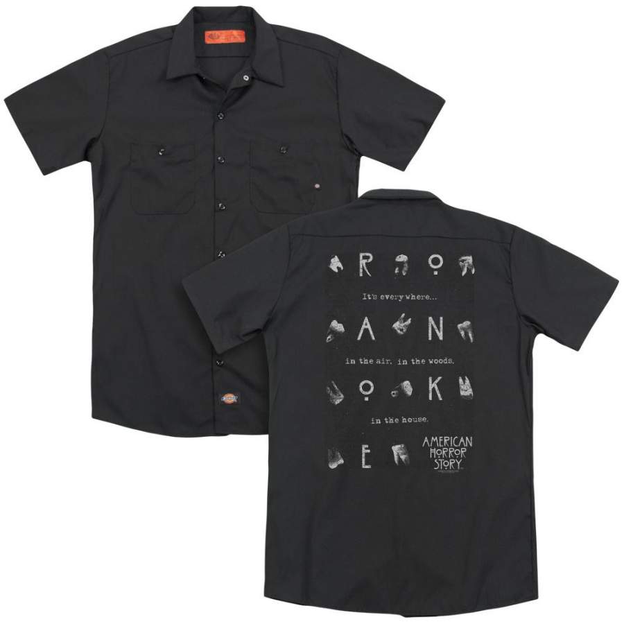 American Horror Story Chatter Box Men’s Work Shirt