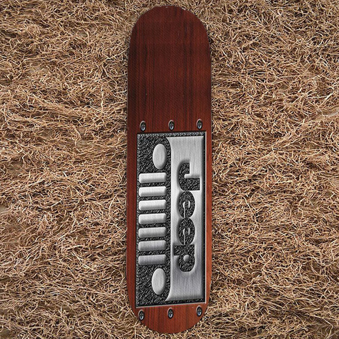 Embossed Steel Jeep Skateboard Decks | 8.25